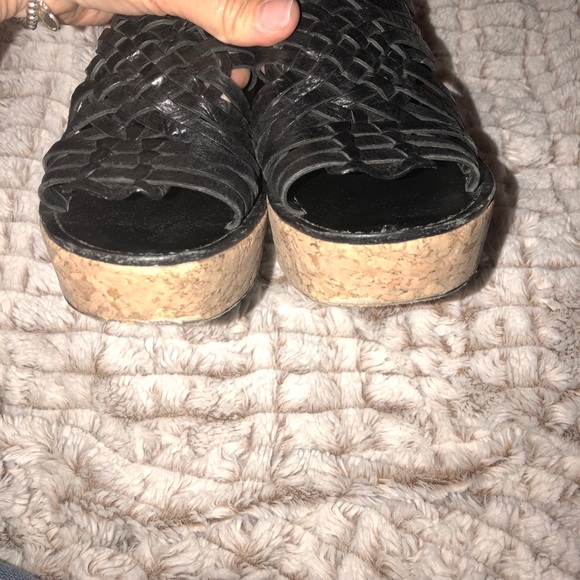 Tory Burch huarache wedge sandals - Picture 6 of 6